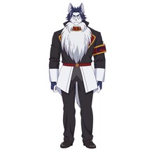 レッドシベリアン・改（CV：小林親弘）。魔王の忠犬として仕える魔獣族の魔物。十傑衆の1人。規律を重んじる堅物な性格。姫にも人質としてのあるべき姿を説くべく奮闘。胸のあたりの毛がとってもモフモフ。