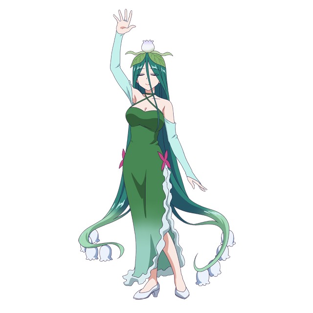 ネオ＝アルラウネ（CV：大原さやか）。植物族の魔物女子。十傑衆の1人。唐突にさらわれた姫をかわいそうと思うほどに性善説推し。家族思いだが、ポンコツな兄との関係が悩み。