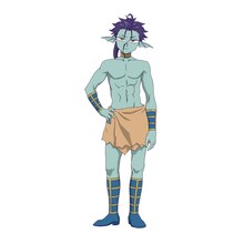 ポセイドン（CV：大塚剛央）。十傑衆の1人で、海の神でもある。魔王城でよく水遊びをしているが、湿気に悩む姫とよくケンカをしている。十傑衆のハデスとは兄弟。