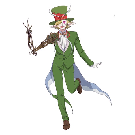 シザーマジシャン（CV：諏訪部順一）。ハサミを司るからくり族の魔物。姫がおばけふろしきを切る大きなハサミをあげた張本人。オネエ言葉で話し、姫とも気楽に付き合っているほう。姫からは口癖をとって「あんらぁ～さん」と呼ばれている。