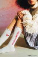 「ワンポイントソックス」着用イメージ