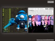「攻殻機動隊 SAC_2045 クリアアクリルアート」