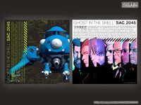 「攻殻機動隊 SAC_2045 クリアアクリルアート」