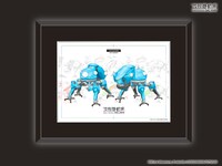 「攻殻機動隊 SAC_2045 高精彩複製画【タチコマ】」