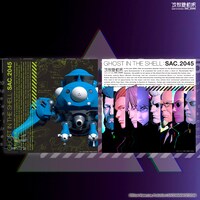 「攻殻機動隊 SAC_2045 ミラーアクリルアート」