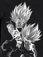 「親子かめはめ波 オールプリントTシャツ」の絵柄。(c)バードスタジオ／集英社・東映アニメーション