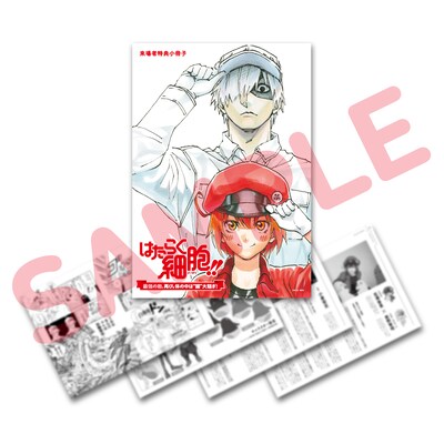 来場者特典の小冊子「はたらく細胞 第4.9巻」。