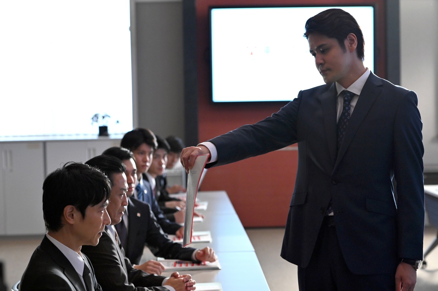 TVドラマ「半沢直樹」より。