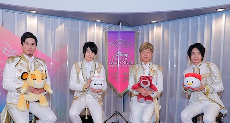 トークパートの模様。左から木村昴、高野洸、立花慎之介、橋本祥平。