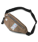 「ガルパン」あんこうチームのロゴあしらったウエストバッグ、戦車にちなんだ配色