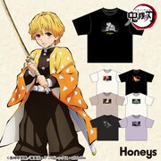 アニメ「鬼滅の刃」のTシャツ。