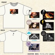 アニメ「鬼滅の刃」のTシャツ。