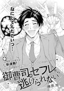 「御曹司のセフレから逃げられない」扉ページ