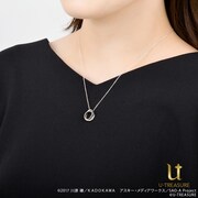 「【ソードアート・オンライン】《夜空の剣》と《青薔薇の剣》ネックレス シルバー」