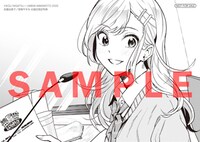 一般書店用特典のイラストカード由美子（やすみ）バージョン。