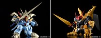「PLAMAX MS-09 影輝鋼衣龍王丸」と「PLAMAX MS-08 鋼衣邪虎丸」