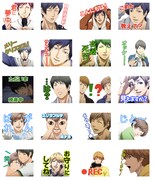 「少年ハリウッド」のLINEスタンプ。