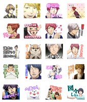 「少年ハリウッド」のLINEスタンプ。
