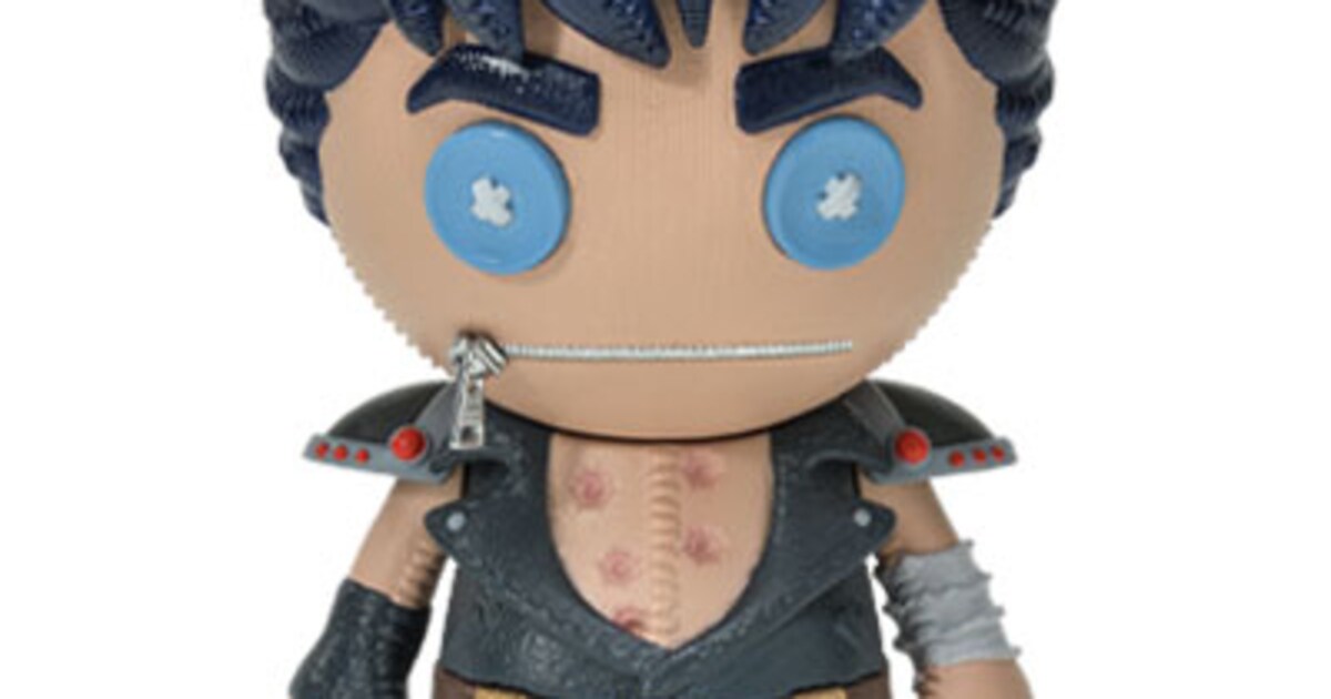 北斗の拳」 北斗4兄弟がぬいぐるみ風のかわいらしいフィギュアに（写真 