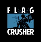 「フラグクラッシャーカタリナ Tシャツ」のデザイン。