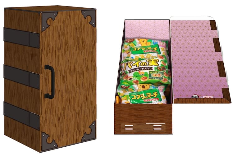 鬼滅の刃」×ロッテのキャンペーン、Wチャンス賞は禰豆子の箱型お菓子  