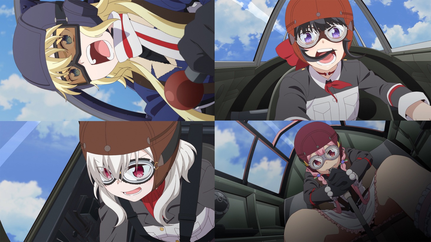 TVアニメ「戦翼のシグルドリーヴァ」第2弾PVより。