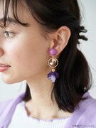 「おジャ魔女どれみ フリルイヤリング/ピアス」おんぷモデル