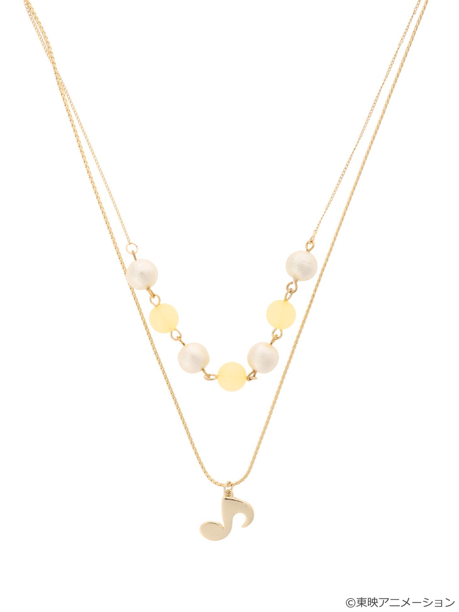 「おジャ魔女どれみ 二連ネックレス」ももこモデル