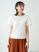 「おジャ魔女どれみ メローテレコプルオーバー」はづきモデル着用イメージ。