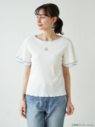 「おジャ魔女どれみ メローテレコプルオーバー」あいこモデル着用イメージ。