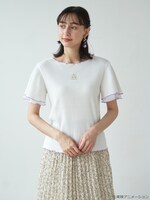 「おジャ魔女どれみ メローテレコプルオーバー」おんぷモデル着用イメージ。