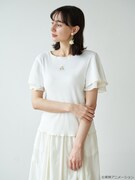 「おジャ魔女どれみ メローテレコプルオーバー」ハナモデル着用イメージ。