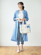 「おジャ魔女どれみ メローテレコプルオーバー」あいこモデル着用イメージ。