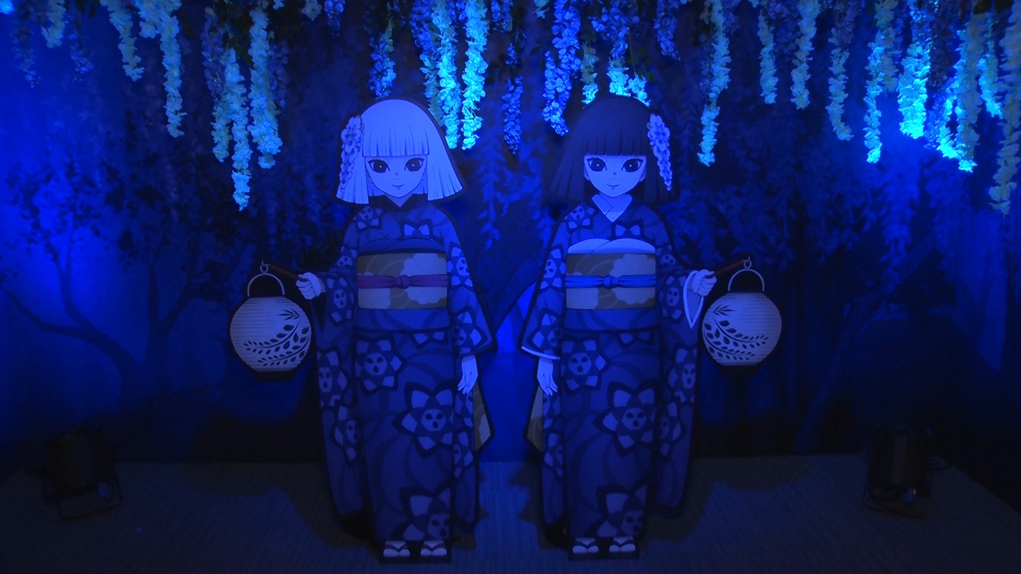 「TVアニメ『鬼滅の刃』全集中展」の様子。