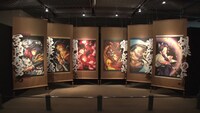 「TVアニメ『鬼滅の刃』全集中展」の様子。
