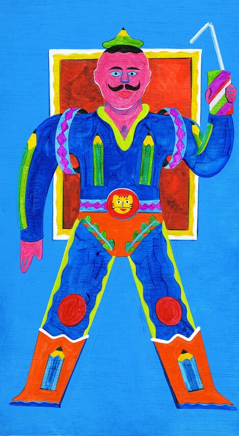 姫田真武によるエナジー大臣。