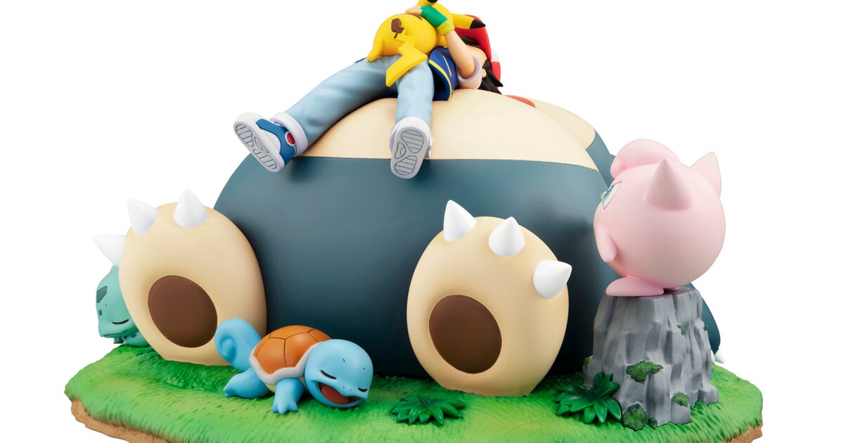 G.E.M.シリーズ ポケットモンスター カビゴンとおやすみ」 [画像 