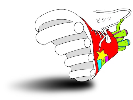 ぬQによるローラー兵士。