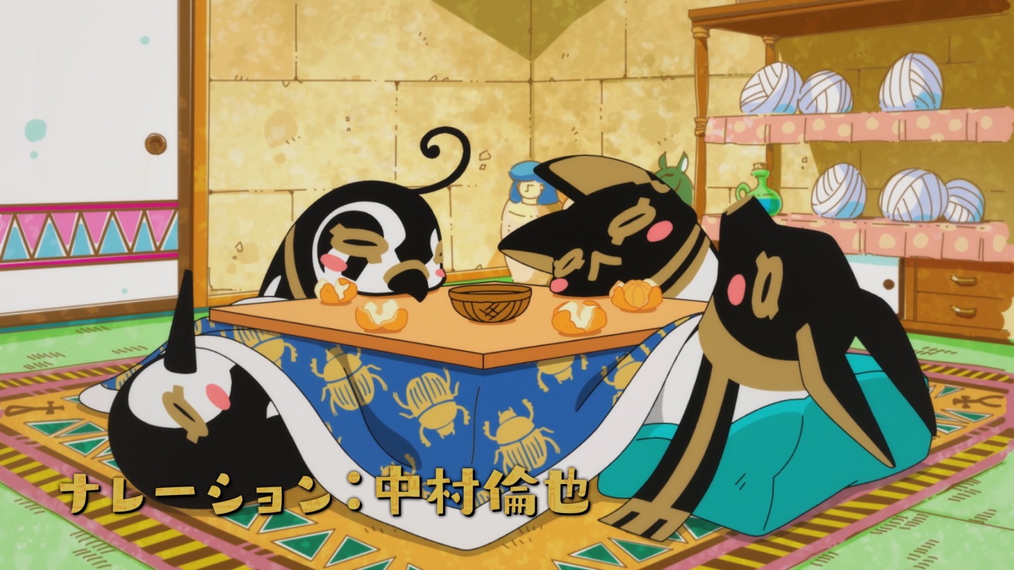 アニメ「とーとつにエジプト神」より。