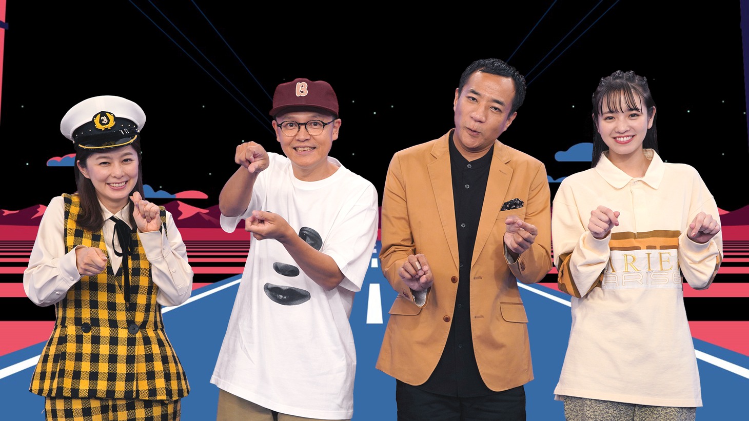 NHK Eテレ「B面ベイビー！」の出演者。（写真提供：NHK）