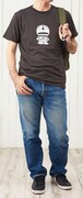 「Tシャツ（代用シール柄）」の着用イメージ。