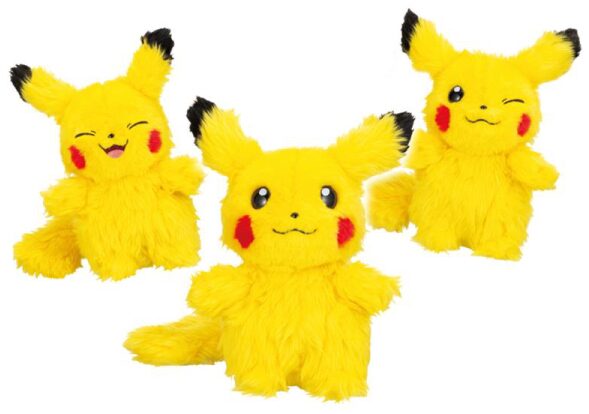 毛玉を洗うとピカチュウのぬいぐるみに ハート形しっぽのバージョンも コミックナタリー