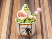 「紅丸の抹茶ロールアイス」