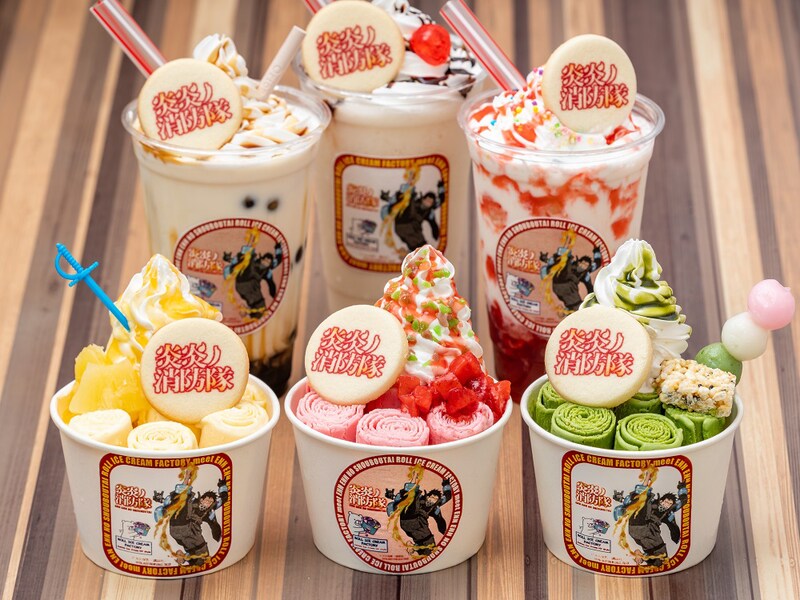 フェアで提供されるコラボメニュー。