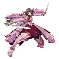 “霊子ドレス”を着用した咲良しの。乙女たちは、“霊子ドレス”を身にまとい戦いに挑む。