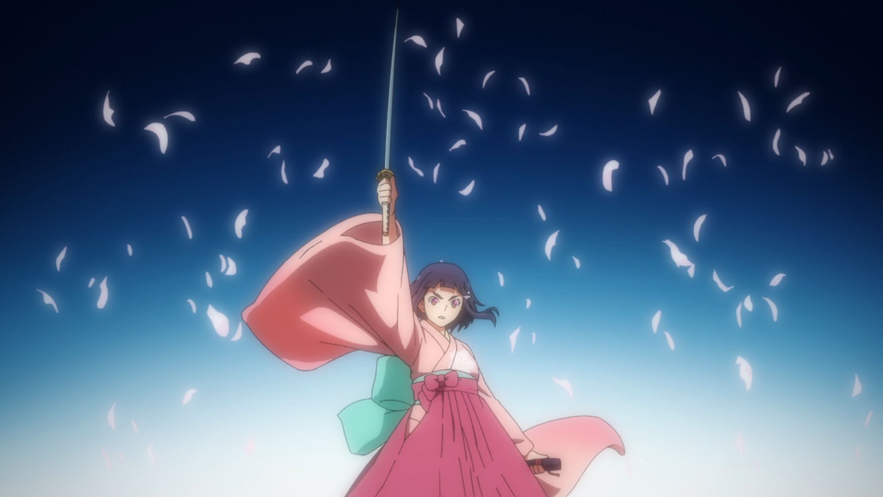 「サクラ革命 ～華咲く乙女たち～」を題材にしたアニメーションより。
