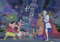 「映画クレヨンしんちゃん 激突！ラクガキングダムとほぼ四人の勇者」ビジュアル