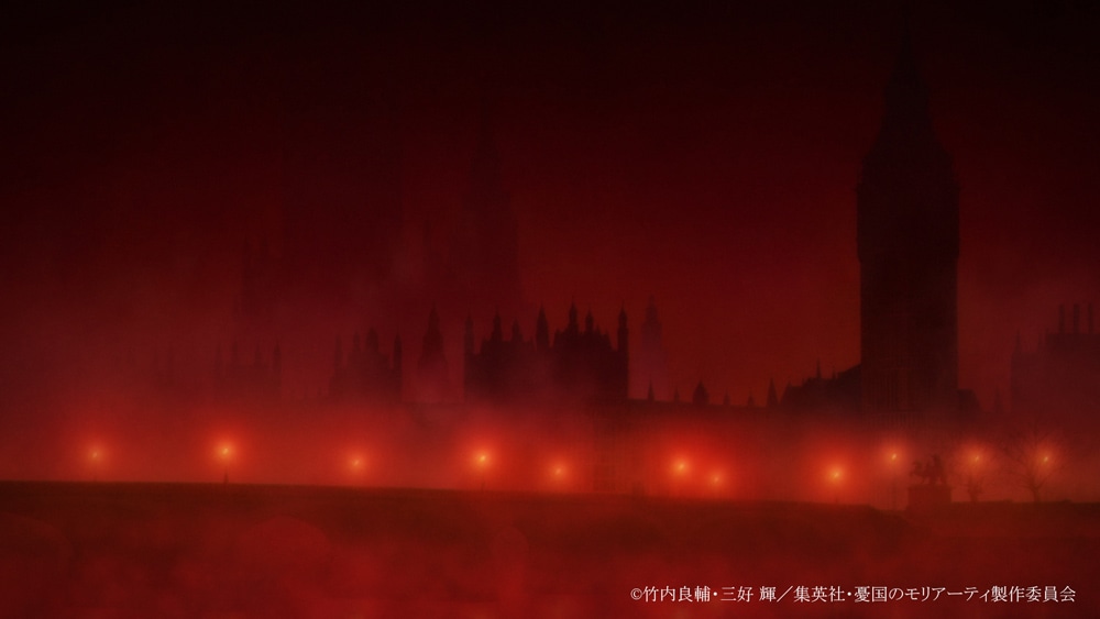 TVアニメ「憂国のモリアーティ」より。