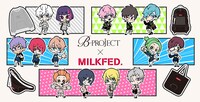 MILKFED.とのコラボビジュアル。