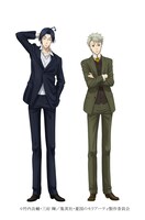 左からシャーロック・ホームズ（CV：古川慎）、ジョン・H・ワトソン（CV：小野友樹）。